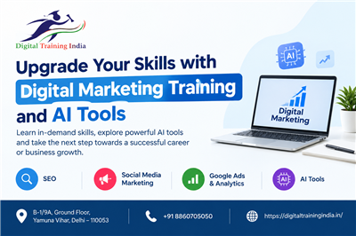 Upgrade Your Skills with Digital Marketing Training and AI Tools