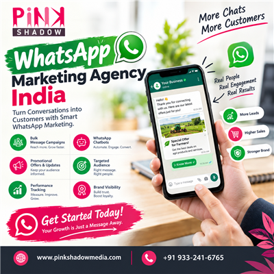 WhatsApp Marketing in India | Pink Shadow Media