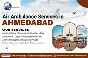 Air Ambulance Services in Ahmedabad constant monitoring