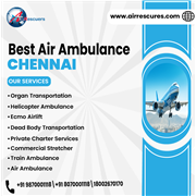 Air Ambulance in Chennai for Patients Requiring Ventilator Support