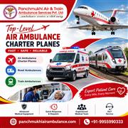 Panchmukhi Air Ambulance in Patna- smooth patient movement
