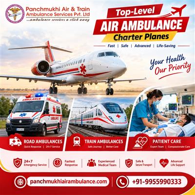 Panchmukhi Best Patient Shifting Ambulance in Kolkata- a Stress bursting travel
