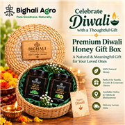 Premium Diwali Honey Gift Box | Unique Festive Gifts Online India – BigHali