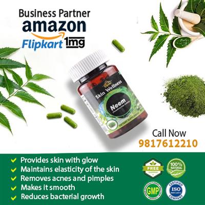 Neem Capsules heal ulcers in the digestive tract, kill bacteria, and prevent pla