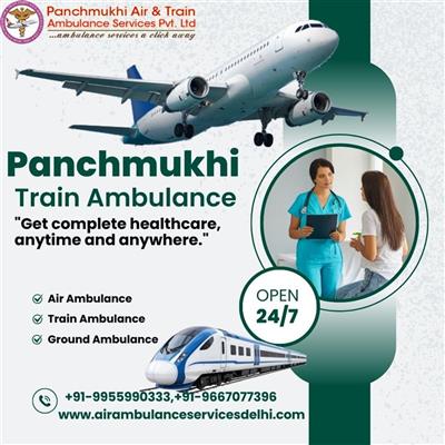 Panchmukhi ICU Train Ambulance in Cooch Behar- dedicated to your safety