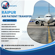 Air Ambulance for Elderly Patients in Raipur