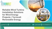 coordination when choosing a service provider.  Reliable Wind Turbine Installati