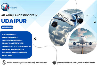 Air Ambulance Services in Udaipur fitness to fly