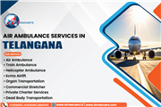 Air Ambulance Services in Telangana another medical facility