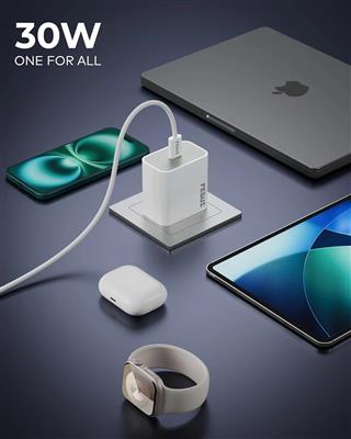 FEDUS Bolt Pro iPhone Adaptor 30W Type C Fast Charger