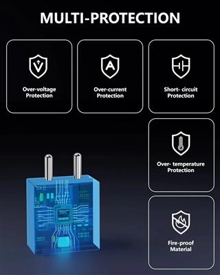 FEDUS Apple Mobile Charger 20W for iPhone 17 16 15 Pro Max Plus