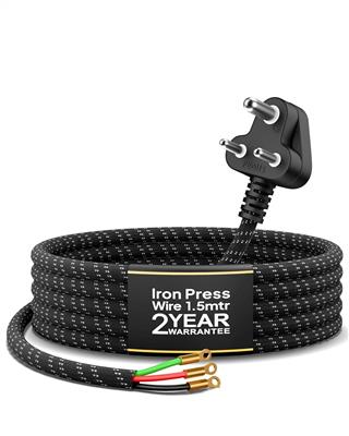 FEDUS 6A 3 Pin Heavy Duty Iron Power Cord