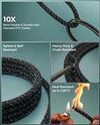 FEDUS 6A 3 Pin Heavy Duty Iron Power Cord