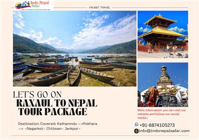 Nepal Tour Package from Raxaul