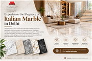 Experience the Elegance of Italian Marble in Delhi