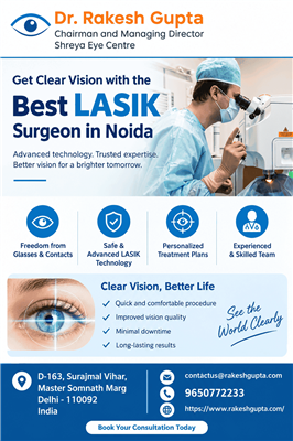 LASIK Eye Surgery Consultation with Dr. Rakesh Gupta