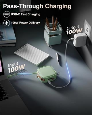 FEDUS 10 in 1 USB C Hub, Type C Docking Station
