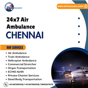 Air Ambulance Service in Chennai for Stroke Patients